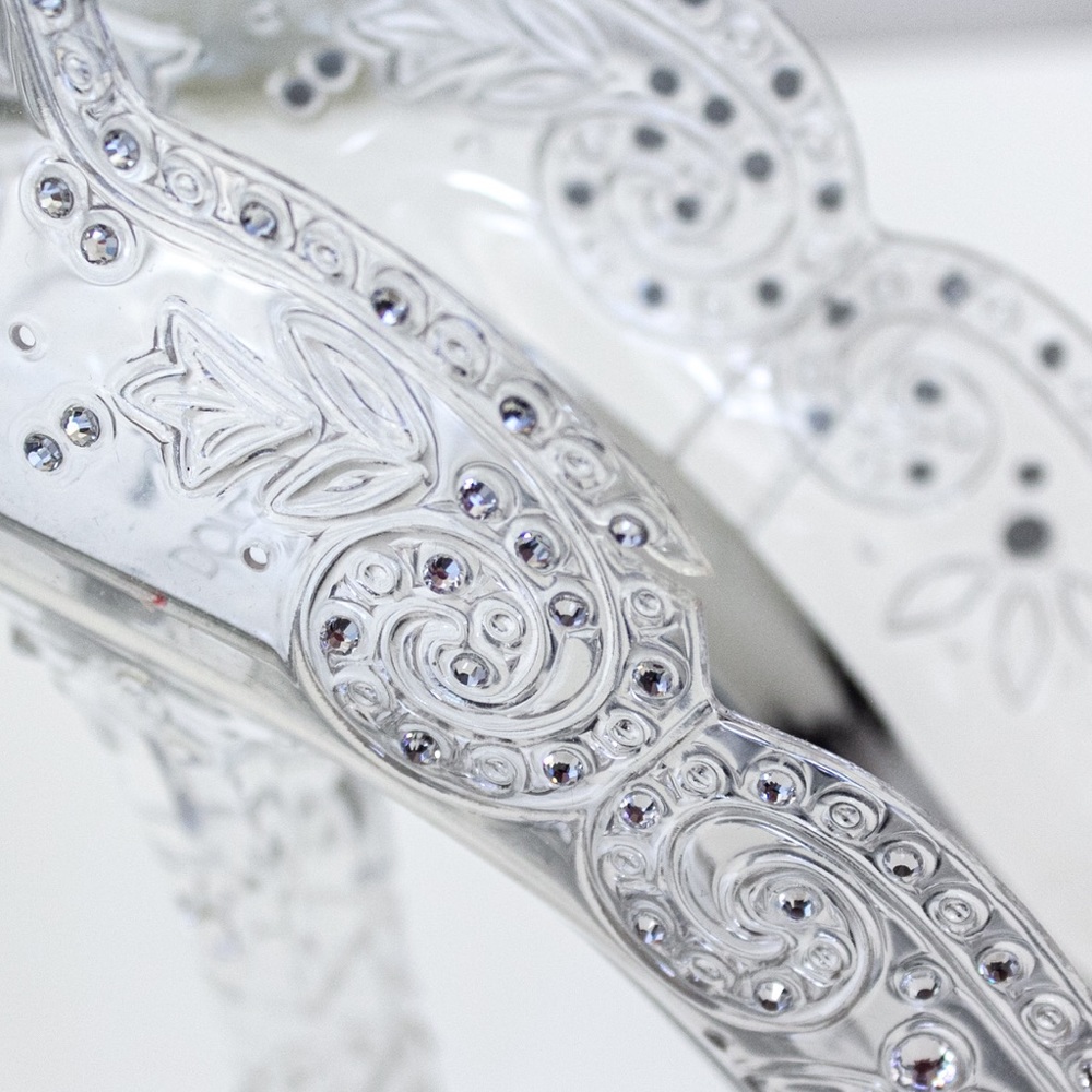 $1800 Dolce&Gabbana Cinderella Clear Plexi Shoes - Picture 11 of 16